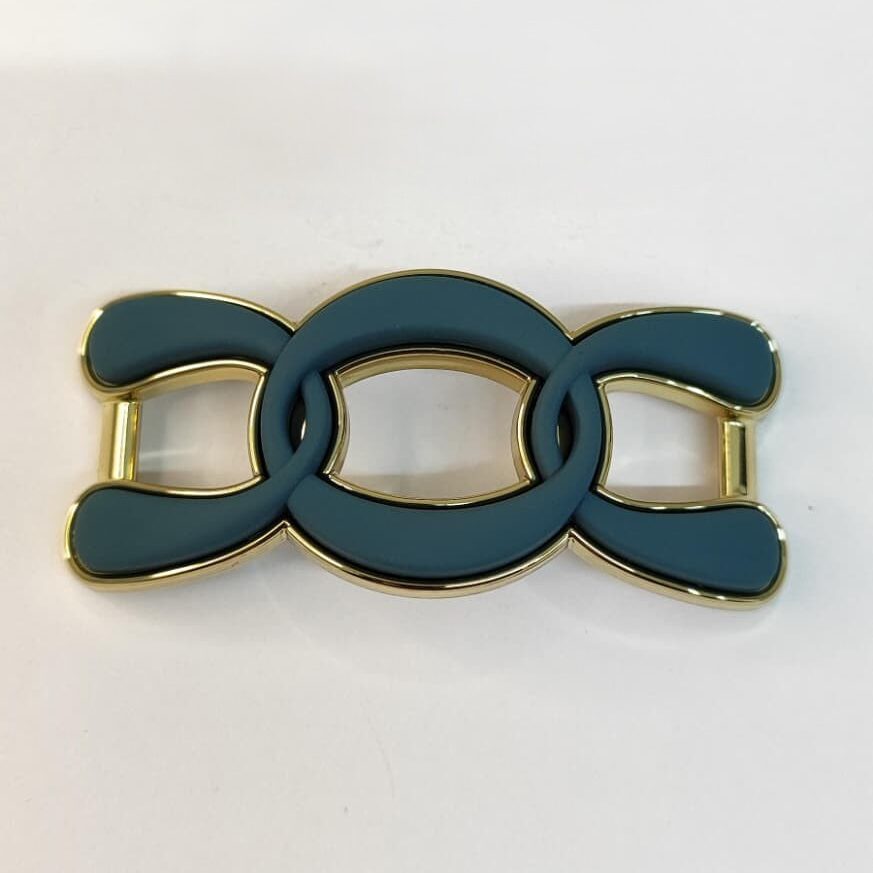 Passante 1,0cm de ABS 6514/10 Verde/ 100pçs