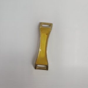 Passante 1,0cm de Metal 7053/10 Amarelo/ 100pçs
