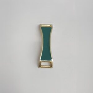 Passante 1,0cm de Metal 7053/10 Verde/ 100pçs