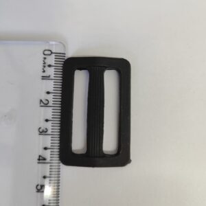 Passante 3,0cm de ABS 7132/30 Preto/ 200 pçs