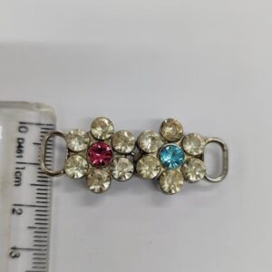 Passante 0,8cm de Metal 71529/08 Niquel/ 100pçs