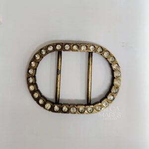 Passante 3,0cm de Metal 7238/30 Ouro Velho/100pçs