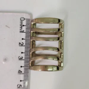 Passante 2,0cm de Metal 7750/20 Níquel/ 100pçs