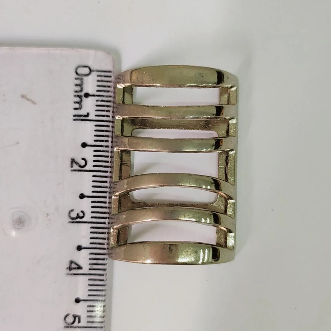 Passante 2,0cm de Metal 7750/20 Níquel/ 100pçs