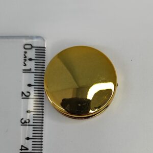 Passante 2,3cm de ABS 7863/23 Dourado/ 200pçs