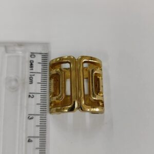 Passante 2,0cm de Metal 898/20 Dourado/ 100pçs