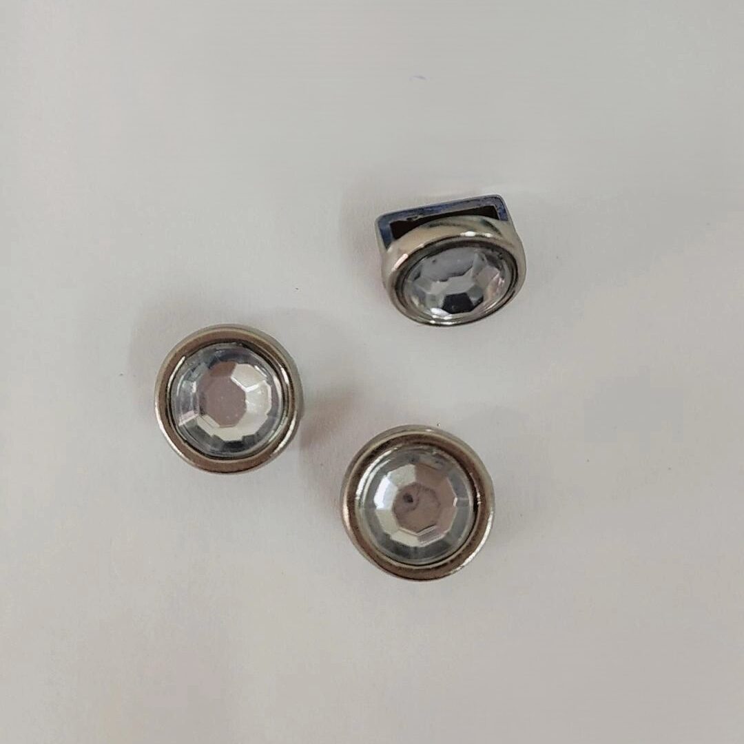 Passante 1,0cm Metal 90666/10 Níquel/ 100pçs