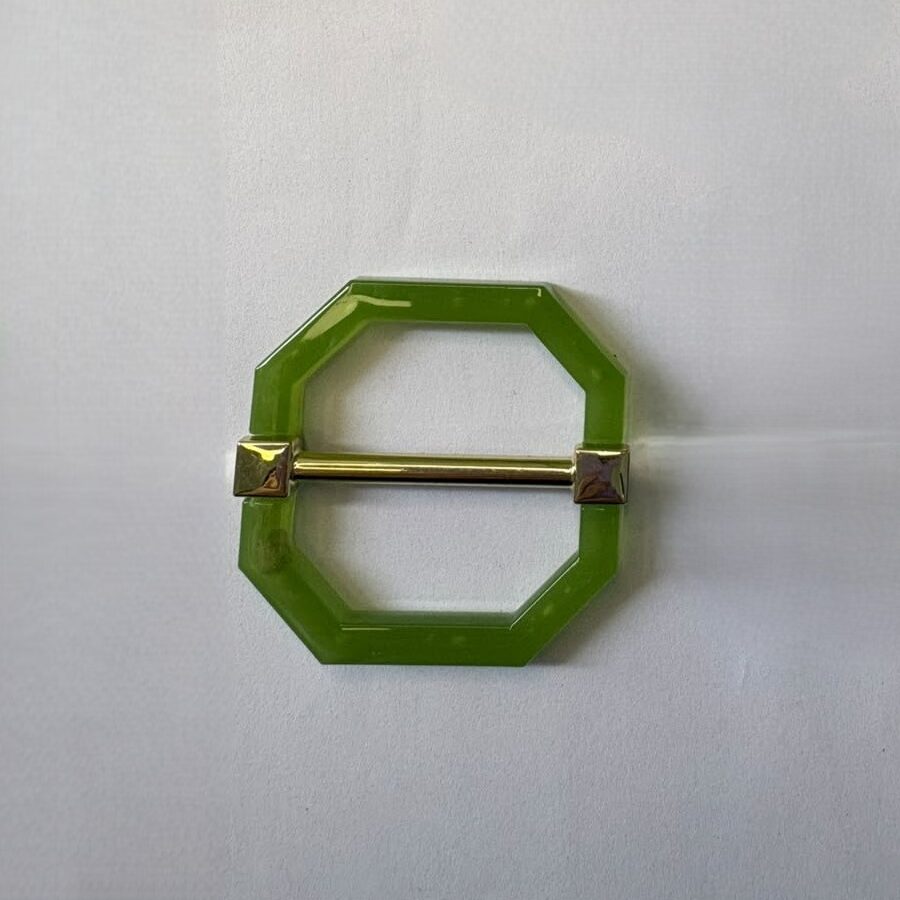 Passante 3,5cm Poliéster 917/35 Verde/ 100pçs