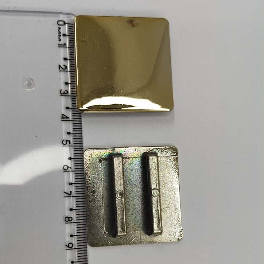 Passante 3,0cm de ABS 9476/30 Dourado/ 100pçs