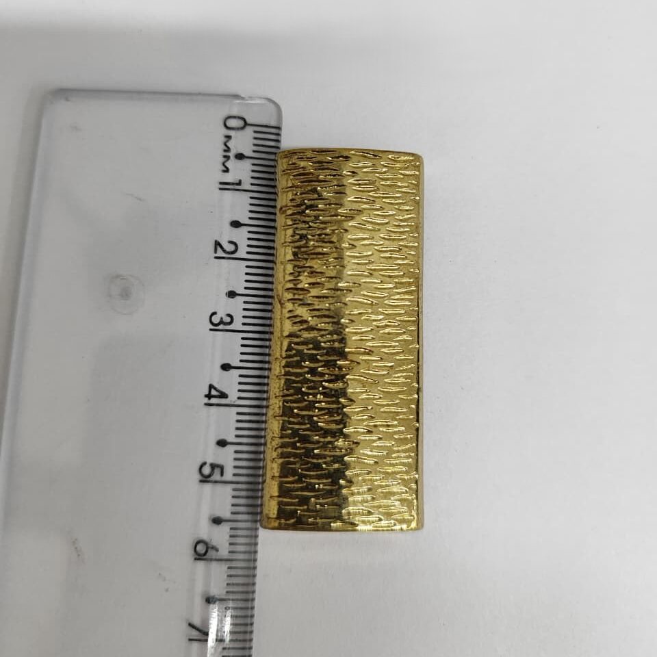 Passante 1,8cm de Metal 986/18 Dourado/ 100pçs
