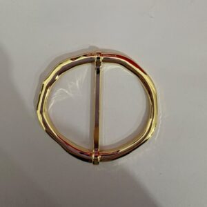 Passante 5,0cm de Metal 1573/50 Dourado/ 100pçs