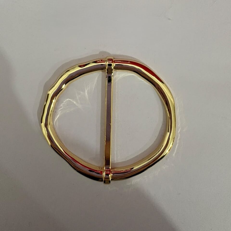 Passante 5,0cm de Metal 1573/50 Dourado/ 100pçs