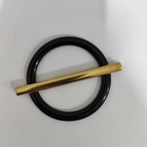 Passante 5,0cm de Metal 227/50 Preto/ 100pçs