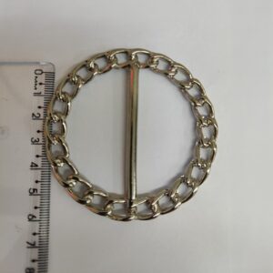 Passante 5,0cm de Metal 2502/50 Níquel/ 100pçs