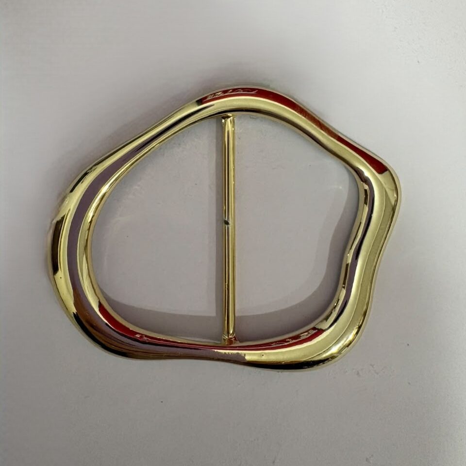 Passante 5,0cm de Metal 7786/50 Dourado/ 100pçs