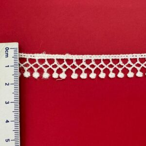 Guipir 1,5cm de Poliéster 405 Branco/ 54,80mts