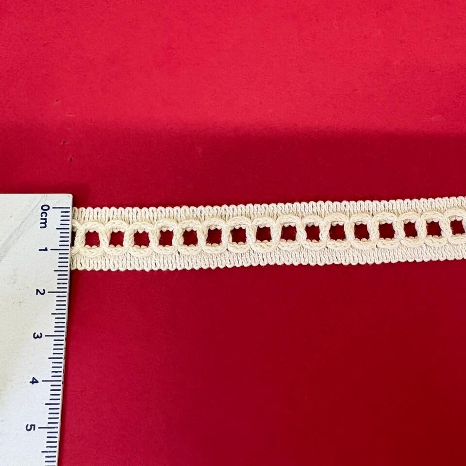 Guipir 1,5cm de Algodão 6530 Cru/ 80mts