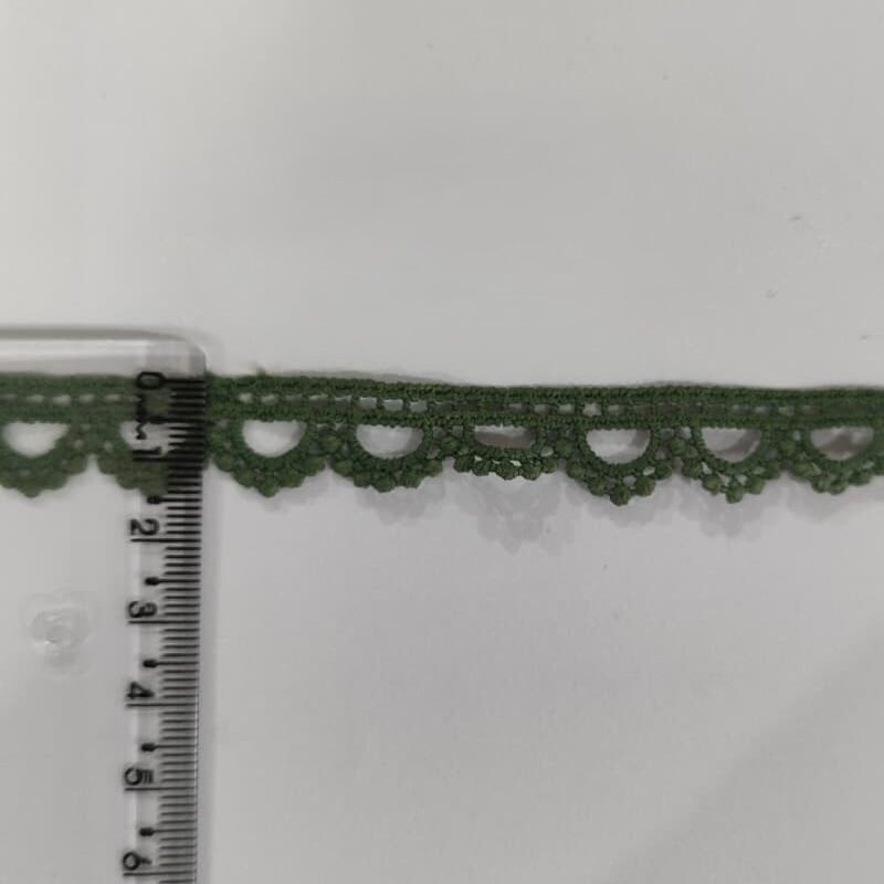 Guipir 1,5cm de Poliéster 988 Verde/ 54,80mts