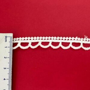Guipir 1,0cm de Poliéster 01175 Branco/ 54,80mts