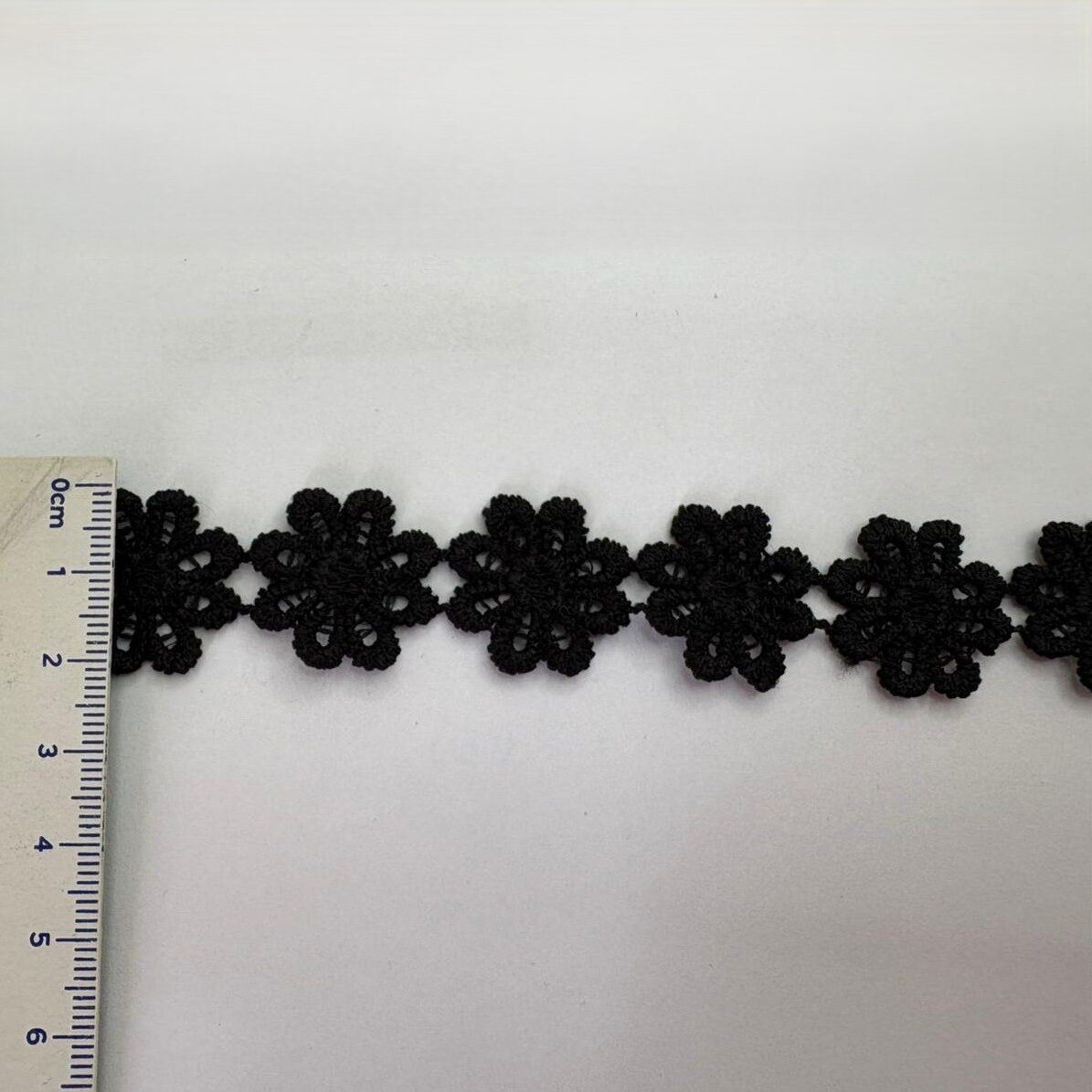 Guipir 2,5cm de Poliéster 01230 Preto/ 54,80mts