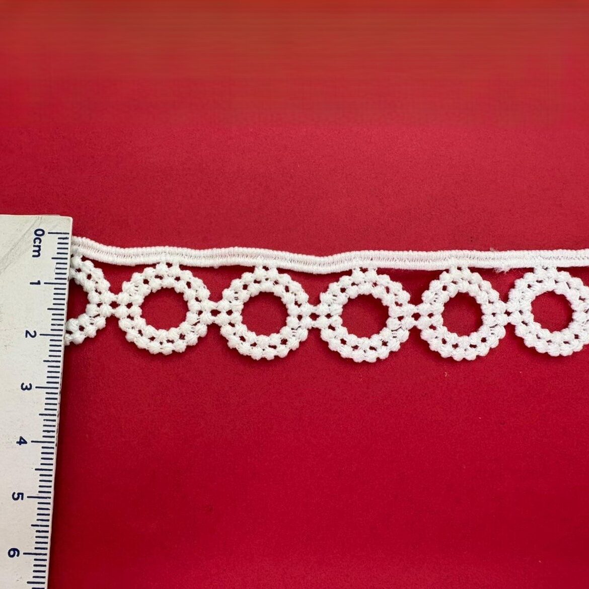 Guipir 2,5cm de Poliéster 01350 Branco/ 54,80mts
