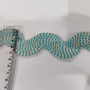 Guipir 2,5cm de Algodão 10225 Azul/ 50mts