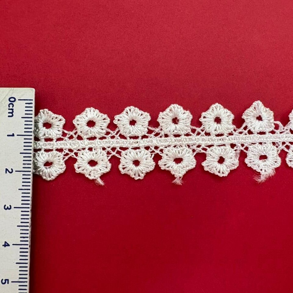 Guipir 2,0cm de Poliéster 150349 Branco/ 54,80mts