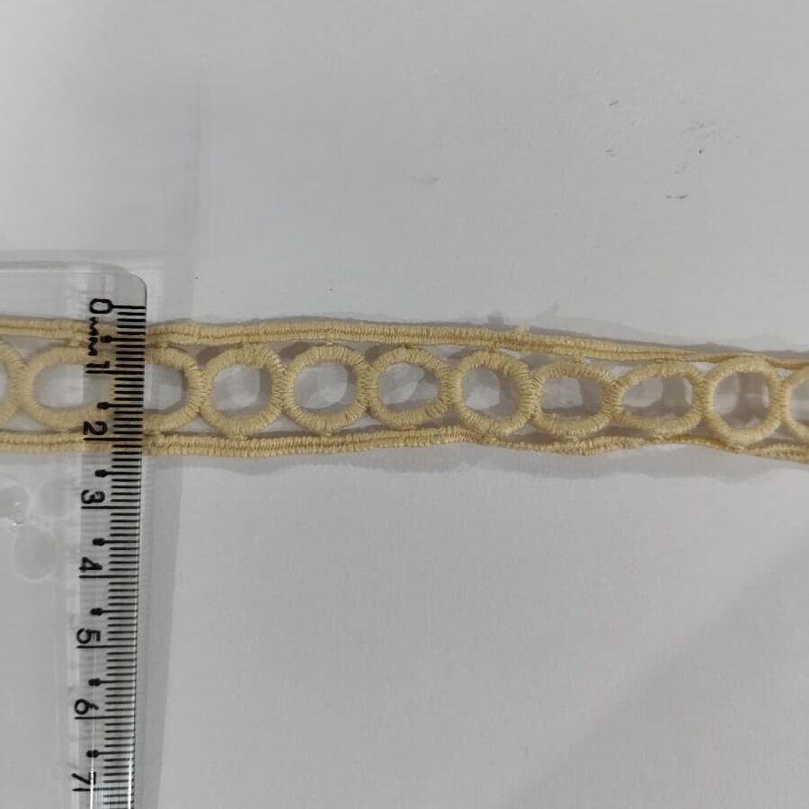 Guipir 2,0cm de Poliéster 161 Bege/ 54,80mts