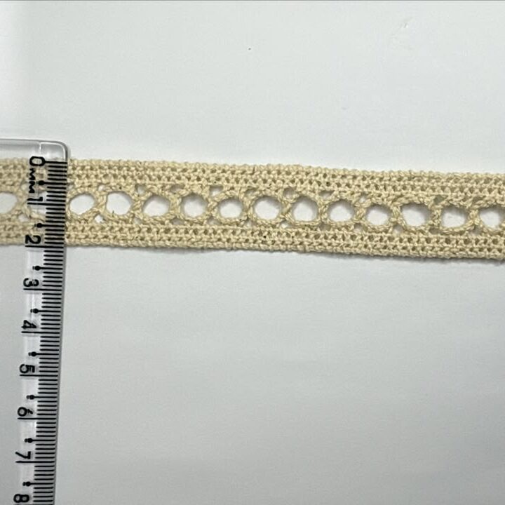 Guipir 2,0cm de Algodão 3027 Cru/ 100mts